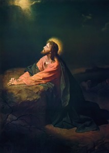 Christ in the Garden of Gethsemane (1890), by Heinrich Hofmann