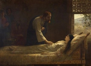 The Raising of Jairus' Daughter, by Edwin Long