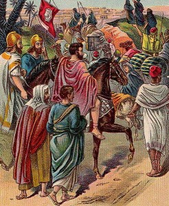 The Jews Return to Jerusalem in the Time of Cyrus, 1898, The Providence Lithograph Company
